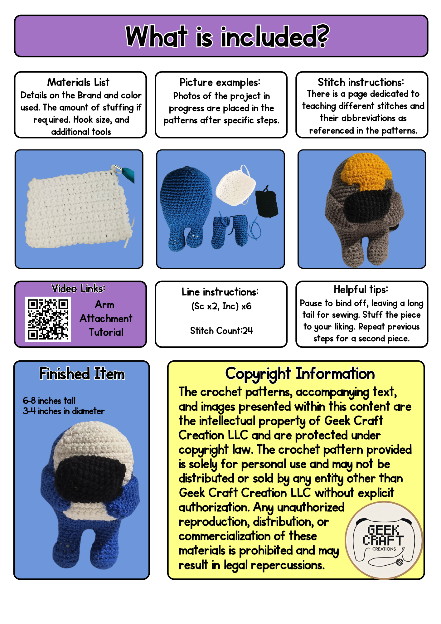 Space Solider Pattern: Difficulty Level 3