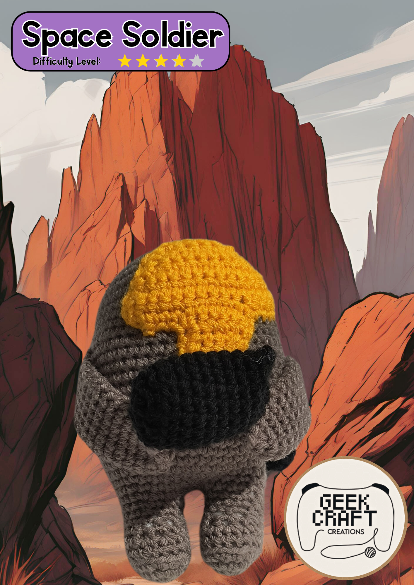 Space Solider Pattern: Difficulty Level 3