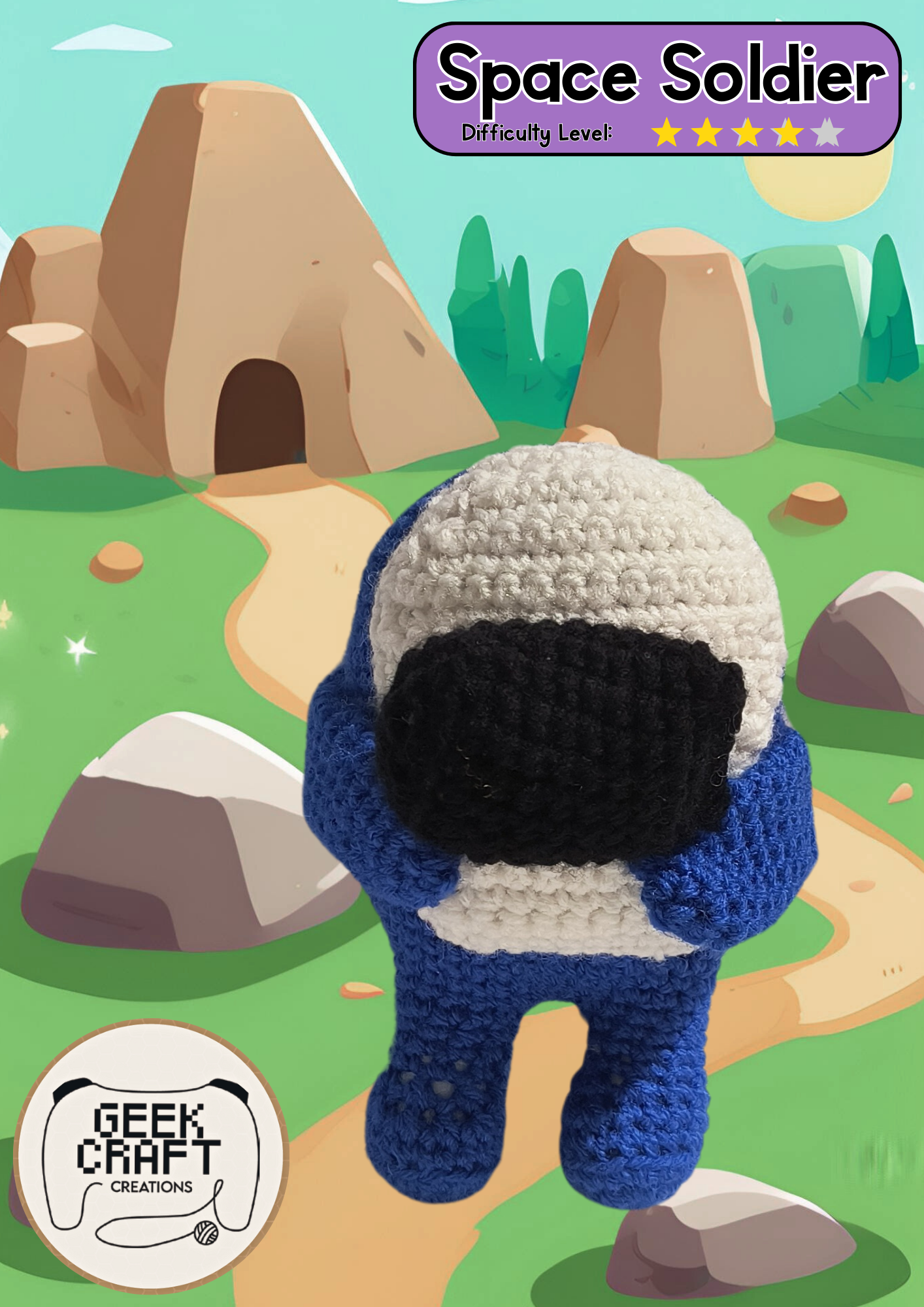 Space Solider Pattern: Difficulty Level 3
