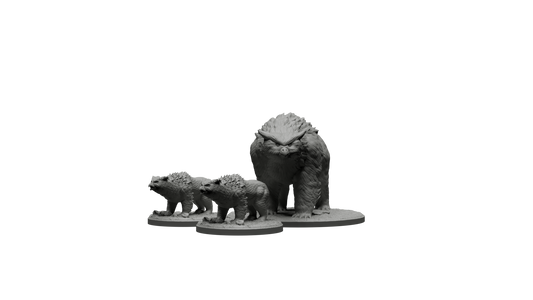 Owlbear and Cubs