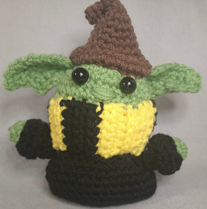 Baby Yoda (Classic, Christmas, or House Colors)