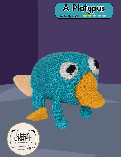 Pattern - A Platypus: Difficulty Level 2