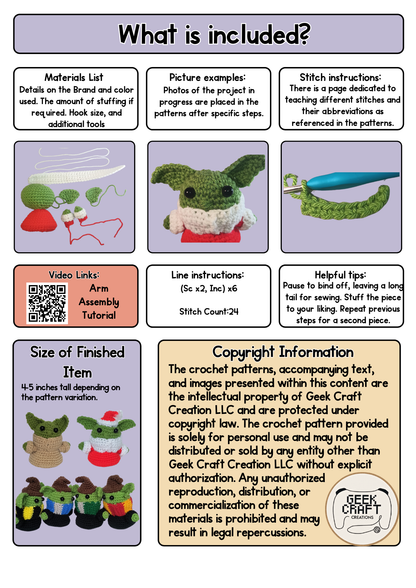 Kit - Baby Yoda: Difficulty Level 3