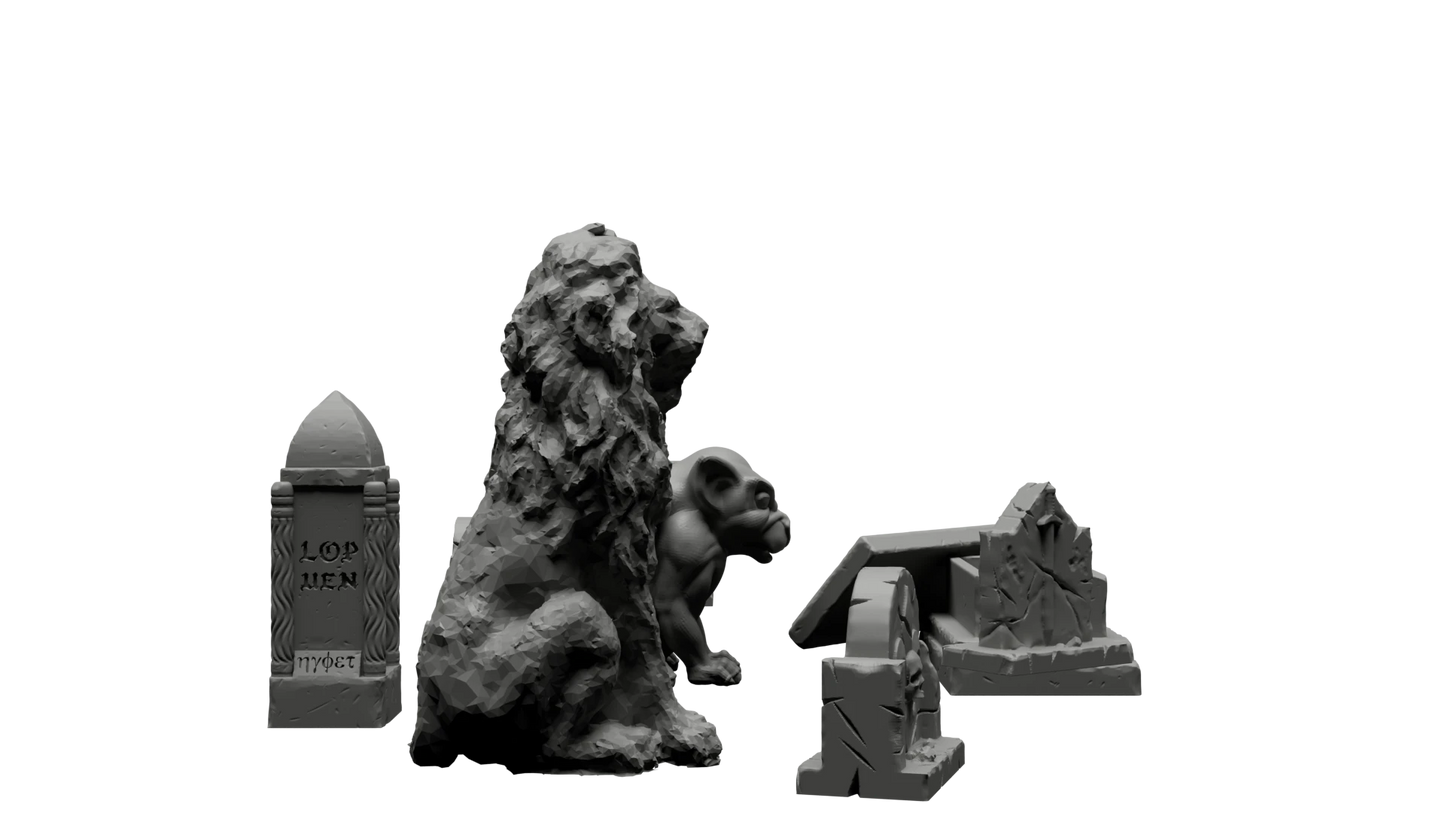 Graveyard Terrain pack