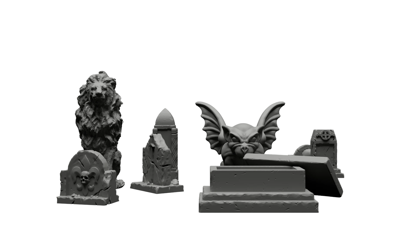 Graveyard Terrain pack