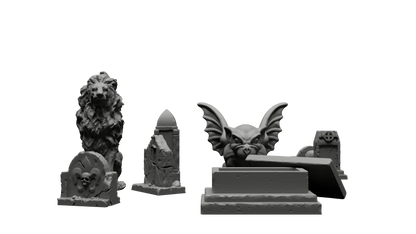 Graveyard Terrain pack