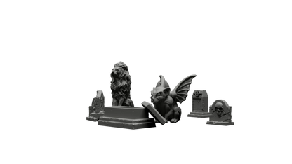 Graveyard Terrain pack