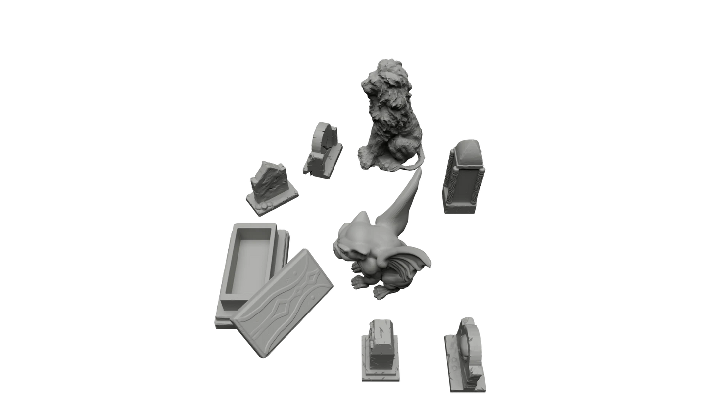 Graveyard Terrain pack