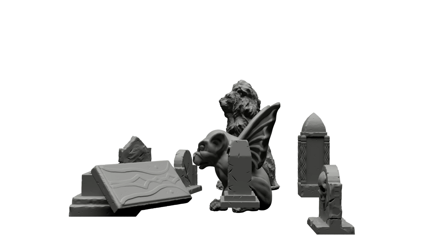 Graveyard Terrain pack
