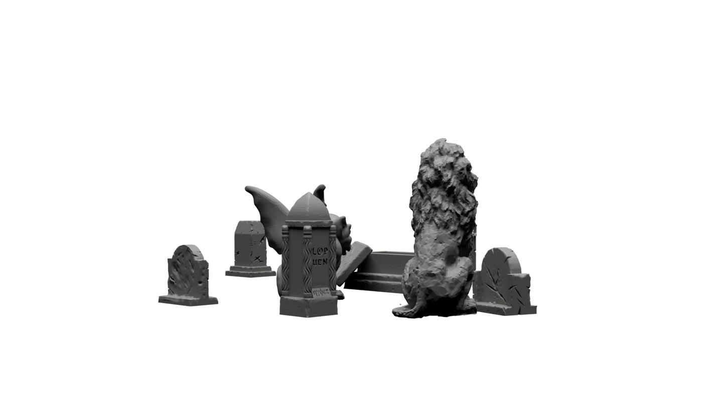 Graveyard Terrain pack