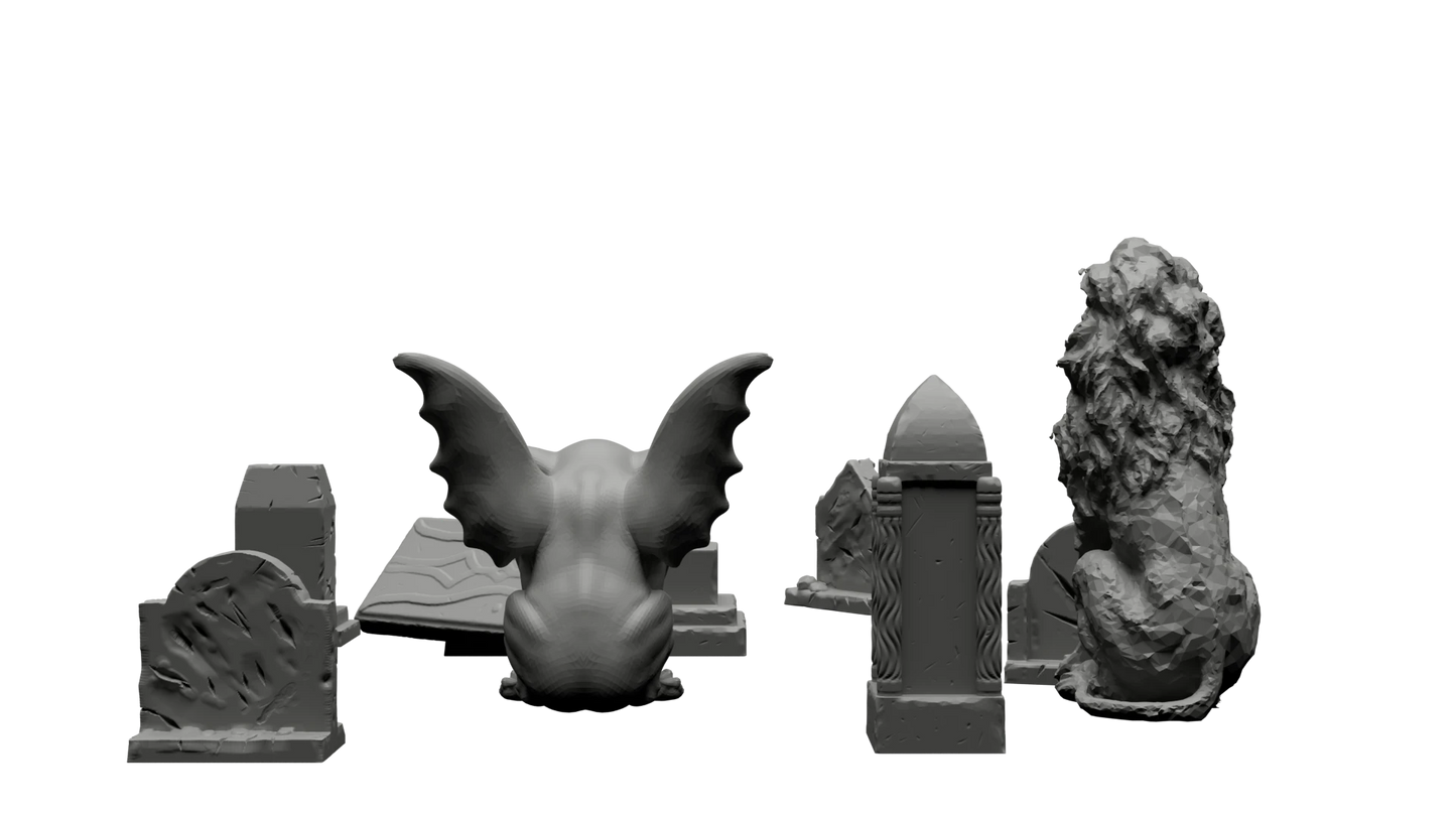 Graveyard Terrain pack