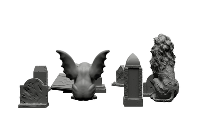 Graveyard Terrain pack