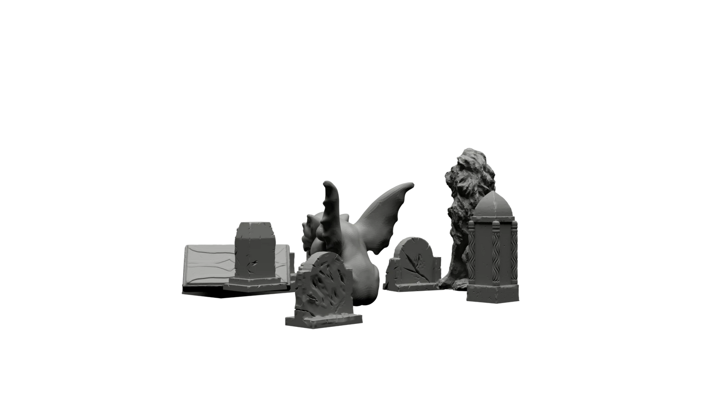 Graveyard Terrain pack