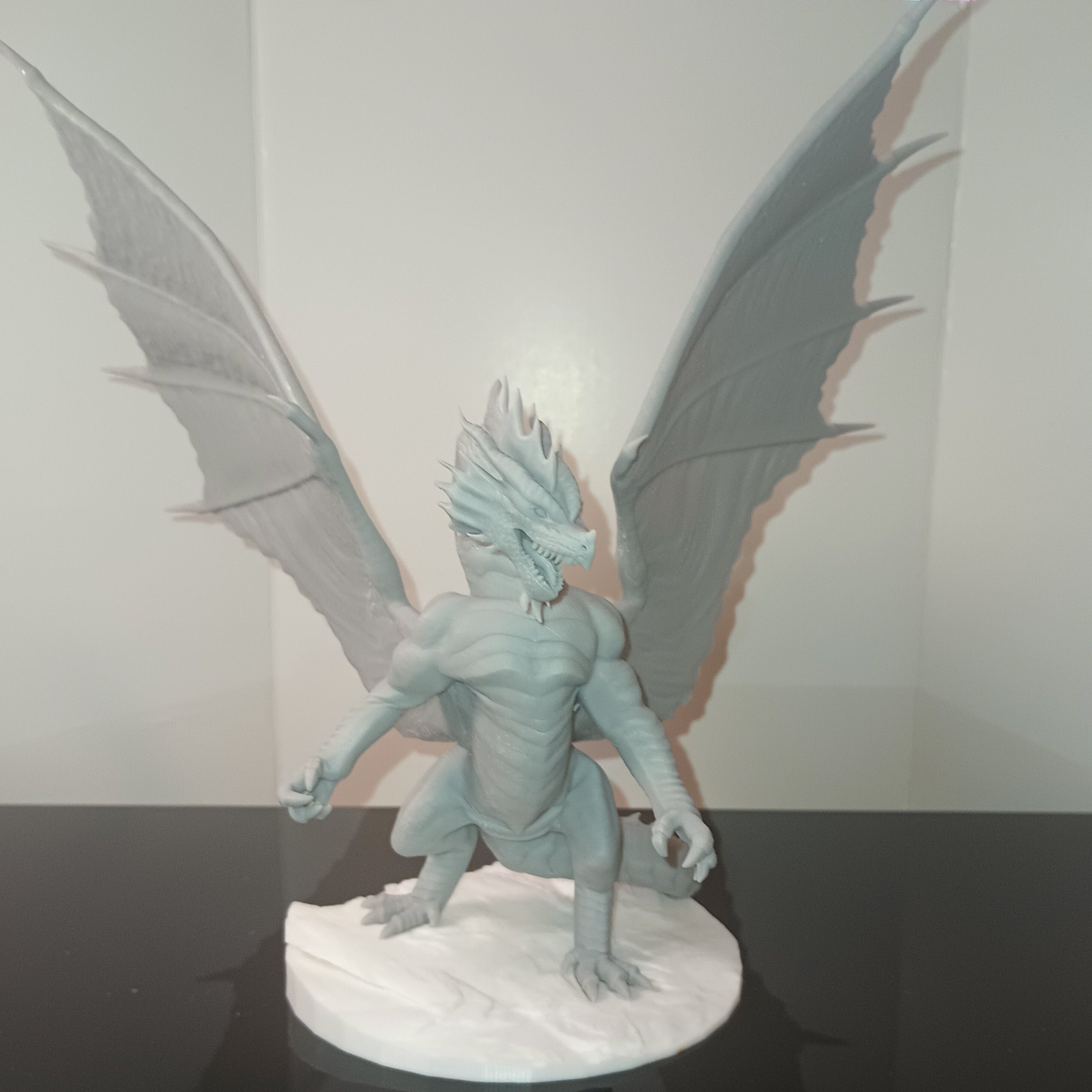 Red Dragon Figurine