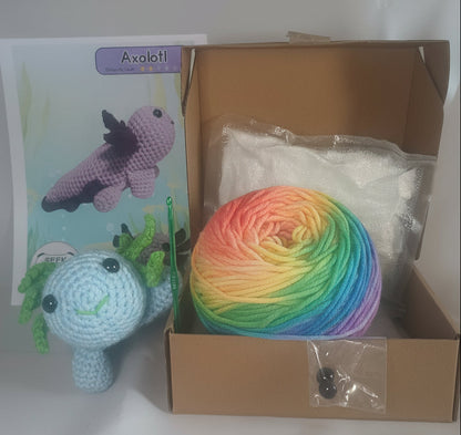 Kit - Axolotl: Difficulty Level 2: Choose your own color