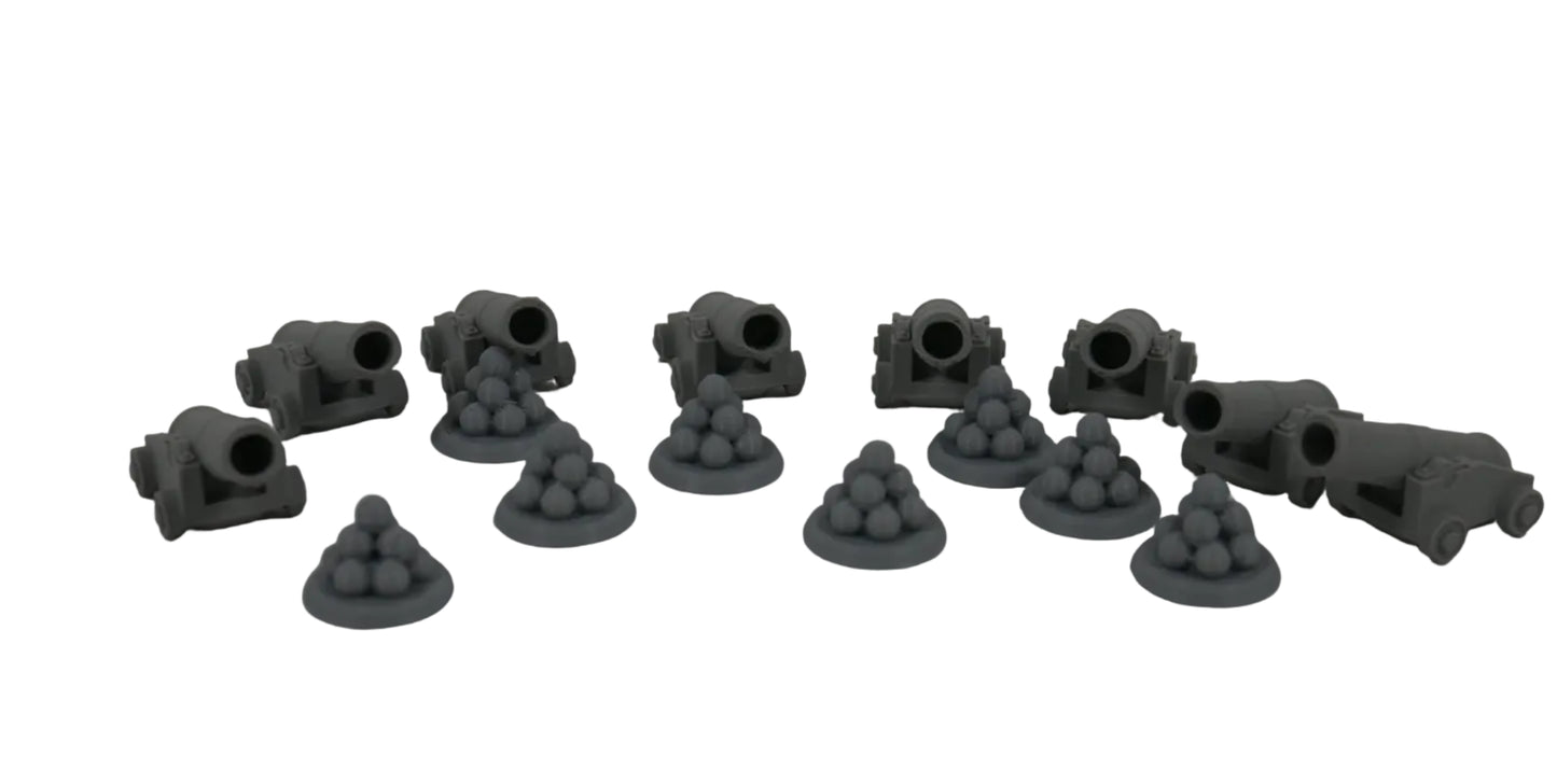 Cannon Terrain pack