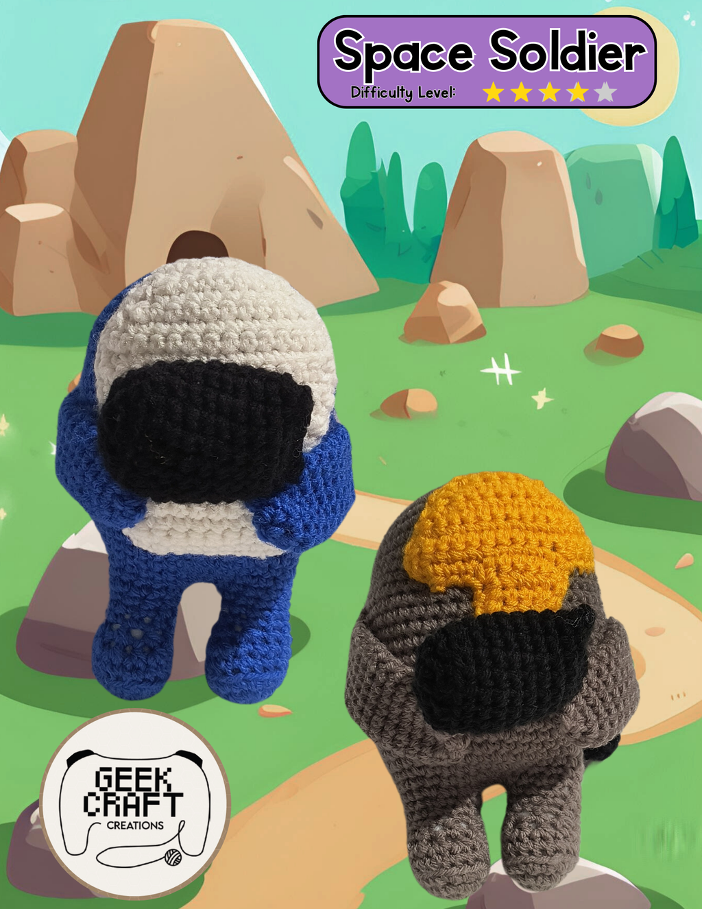 Space Solider Pattern: Difficulty Level 3