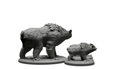 Owlbear and Cubs