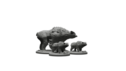 Owlbear and Cubs