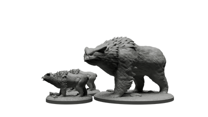 Owlbear and Cubs