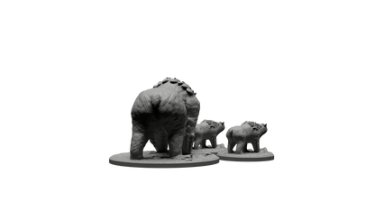Owlbear and Cubs