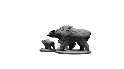 Owlbear and Cubs