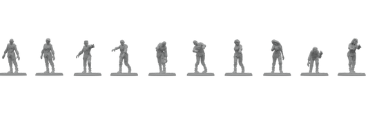 Zombie horde